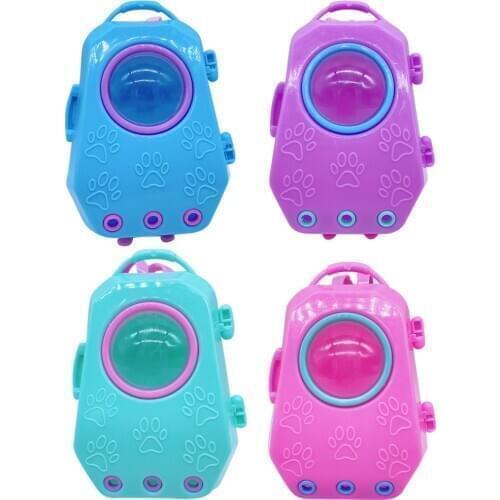 2020 Fashion Barbies Doll Accessories Puppy Transparent Backpack Mini Simulation Childrens Educational Toys