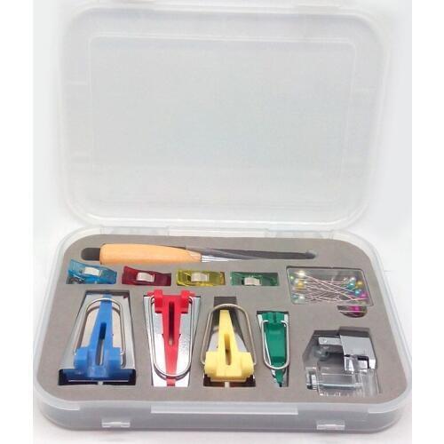 Tape Maker Machine Tools Binding Sew Multifunctional Sewing Bias Tape Maker Set DIY Patchwork Quilting Tool