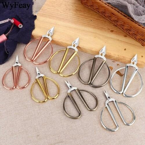 Stainless Steel Sewing Cutter Vintage Scissors Manicure Scissors for Manicure Embroidery Scissor Household Thread Scissors DIY
