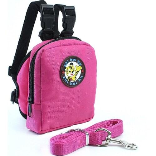 Dourable nylon Backpack for Pet Cat Pet Dog Backpack for Small Dog multifunction School Bag Dog Backpack with Harness leash