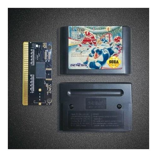 Hit the Ice - 16 Bit MD Game Card for Sega Megadrive Genesis Video Game Console Cartridge