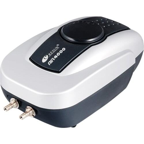 Resun Silent Aquarium Fish Air Pump Oxygen Tank Compressor Aerator Flow Maker Prump for Marine Plant