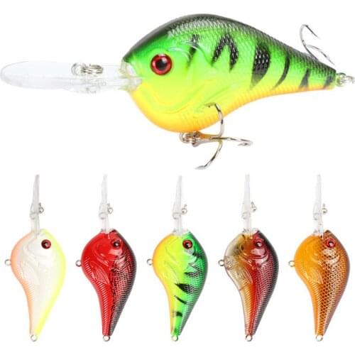 Crank Minnow Fishing Lure 9.5cm 11g Artificial Hard Baits Crankbait Jerkbait Wobbler Good Treble Hooks Tackle Fishing Tackle