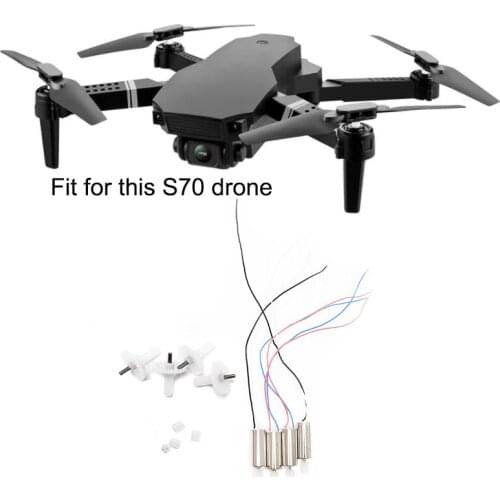 S70 Pro Mini Rc Drone Gears Motors Engines Spare Parts S70 Quadcopter Kit