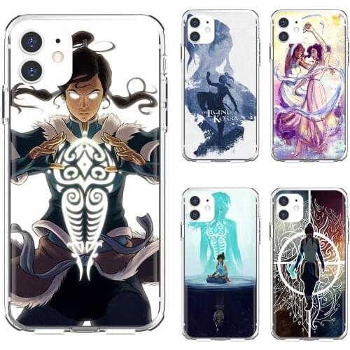 Silicone Cover For Samsung Galaxy A12 A31 A41 A51 A71 A20e A21s M30 A10 A30 A40 A50 A60 A70 Avatar-The-Legend-Of-Korra-Anime