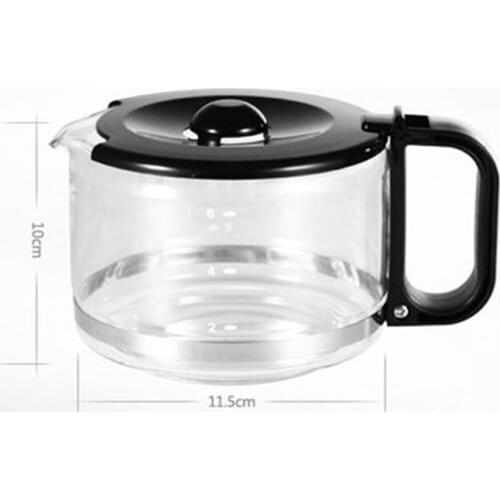 600ml Glass Pot coffee maker parts IR8l71 household drip Coffee machine accessories 0.6L hand hold coffee glass pot