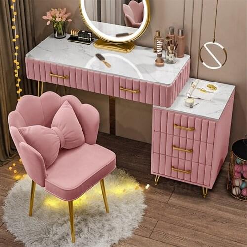 Modern Makeup Vanity Table with Mirror for Bedroom Dressers for Bedroom Furniture Makeup Table Furniture Vanity Desk Chairs