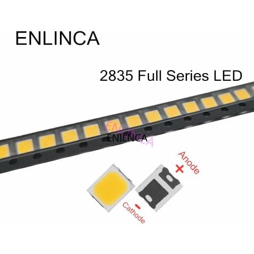 SMD led 2835 1W 0.5W High Brightness White 3V 6V 9V 18V 36V 350mA 150MA 100MA 30MA 60MA 50MA 3000K-6000K led diode