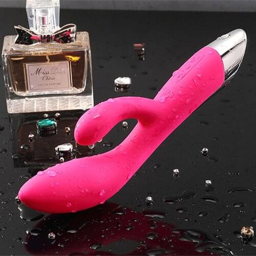 G Spot Vibrator for Women Dual Vibration Silicone Dildo Waterproof Female Vagina Clitoris Massager Sex Toys for Women Adult Toys