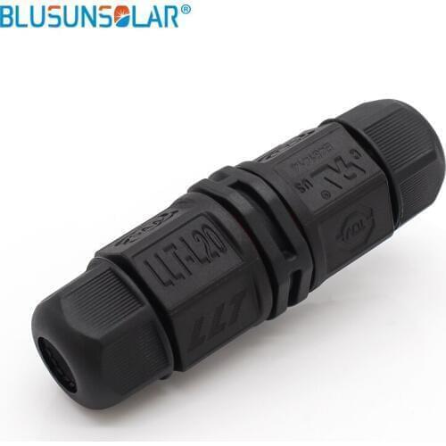 L20 Waterproof connector 3 Pin 250V 20A IP68 Field assembly connector wire diameter 7.5 mmsq automotive wire connector terminals