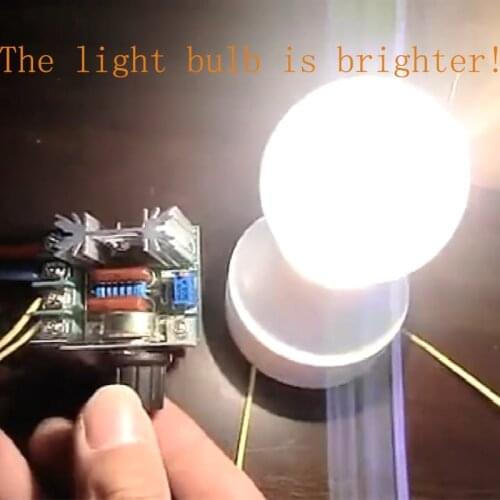 220V 2000W SCR high-power electronic voltage transformer regulator Module Speed, dimming, speed control, temperature control mod