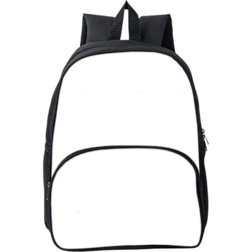 3pcs Sublimation DIY Blank Polyester Large Capacity Student 16 Inch School Bag