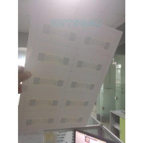 500pcs/lot Free shipping High quality UHF inlay/RFID dry inlay / Transparent RFID inlay