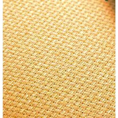 9TH oneroom more color Hot Sell Aida cloth Cross Stitch Fabric earth yellow 11 Count (11 CT)25X25cm