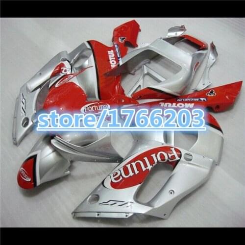 HOT SALES red silver Fairing kit for YZF-R6 98-02 YZF R6 98 1999 2000 2001 02 YZF 600 R6 1998-2002 fairing partsBBF