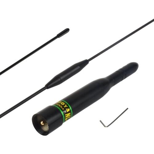 NAGOYA NL-77B Dual Band UHF VHF 144/430MHz High Gain Mobile Car Radio Antenna for Wouxun Kenwood YAESU Motorola