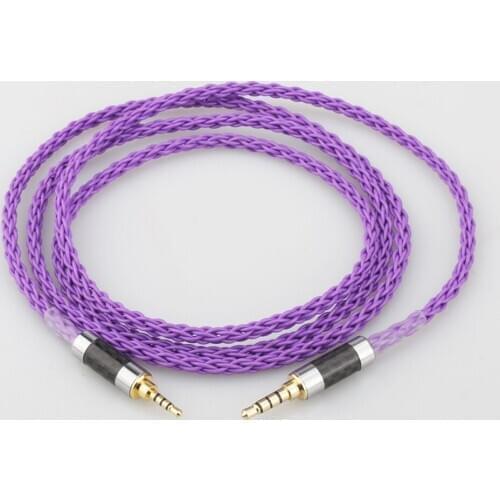 Audiocrast HIFI 4pin XLR/2.5mm//4.4mm Balanced Headphone Upgrade Cable for Fostex T60RP T20RP T40RPmkII T50RP Headphones