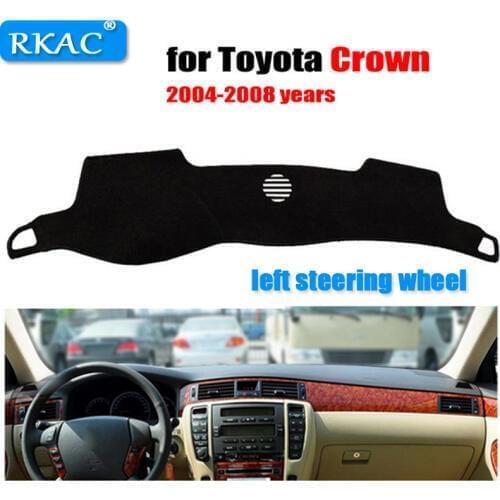 Car dashboard cover mat for TOYOTA CROWN 2004 to 2008 years left hand drive dashmat pad dash mat covers dashboard accessories