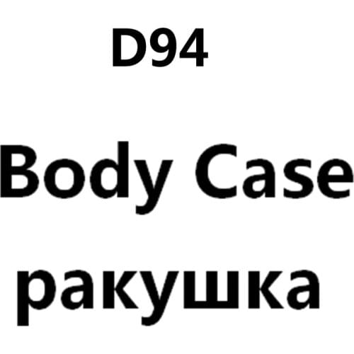 Red D94 Body Case for StarLine D94 LCD Remote Control Keychain Case body cover