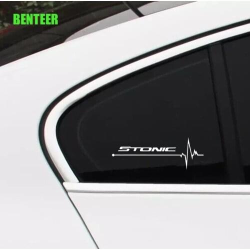 2pcs Car Windows Sticker For Kia Stonic