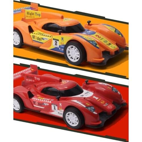 BPA Free Large Size Model Car Montessori Educational Realistic Vehicle Plastic Friction Car Pull Back Inertia Vehicle