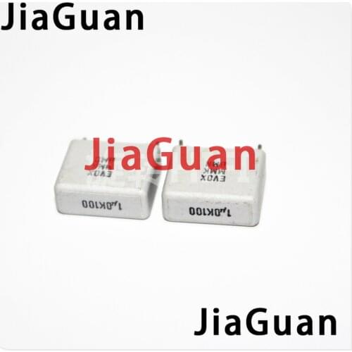 10PCS NEW EVOX MMK15 1UF 100V p15mm film capacitor 105/100V MMK 105 audio hot sale 1uf/100v 1.0uf 100VDC 1000nF