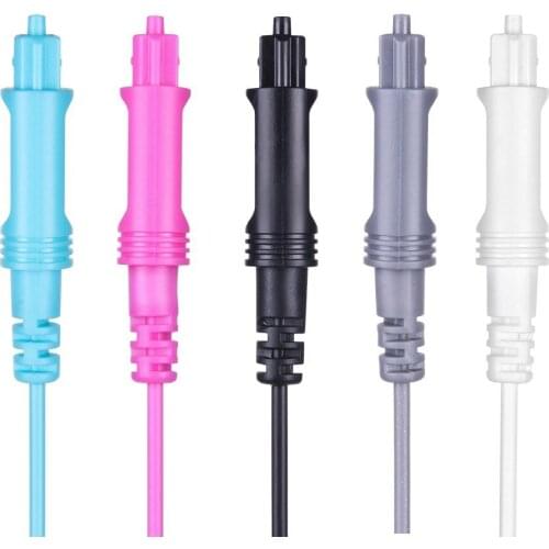 New Colorful 1.5M OD2.2mm Digital Optical Audio Cable Toslink SPDIF MD DVD Fiber Optic Cable for DVD TV AV Player