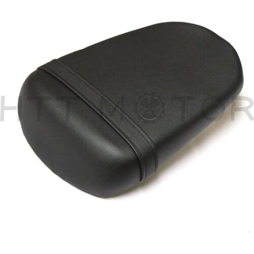 Aftermarket free shipping motorcycle parts Rear Leather Pillion Passenger Seat For Suzuki GSXR 600/750 2008-2010 2009 Black