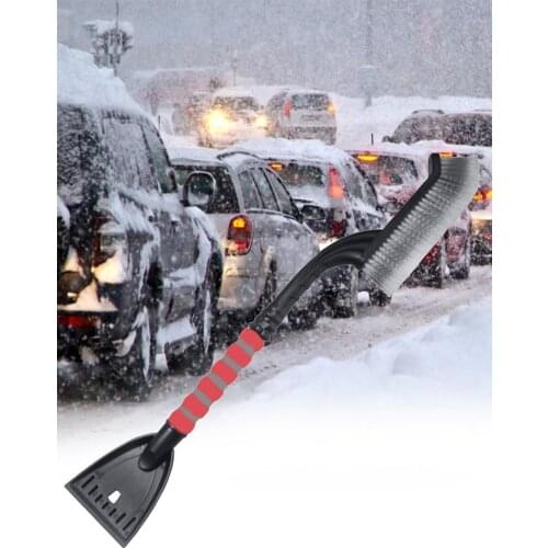 Car Snow Removal BrushIce Scraper Snow Removal Car Windshield Window Snow Cleaning Scraping Tool TPU Auto Ice Breaker Snow Shove