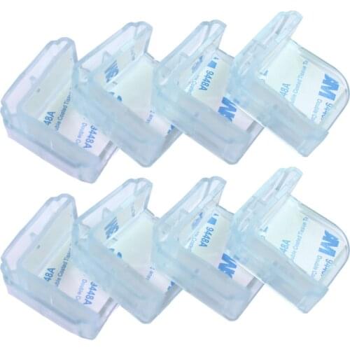 1 Pcs Durable Child Baby Safety Silicone Protector Table Corner Edge Protection Cover Children Anticollision Edge & Guards