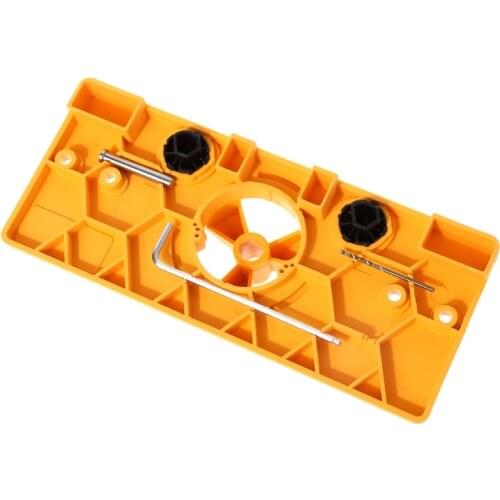 35MM Cup Style Hinge Boring Jig Drill Guide Set Door Hole Locator Template for kreg Tool
