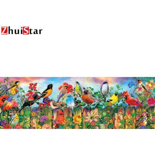 5D DIY full square diamond painting animal bird decoration diamond rhinestone embroidery cross stitch mosaic decoration gift