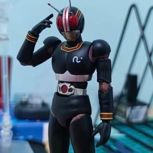 Bandai 100% Original Spirits S.h.figuarts (shf) (shinkocchou Seihou) Action Figure - Masked Rider Black From "kamen Rider Black