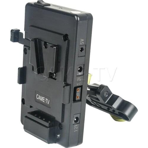 CAME-TV VM02 V-Mount Battery Plate Includes Connection Cable