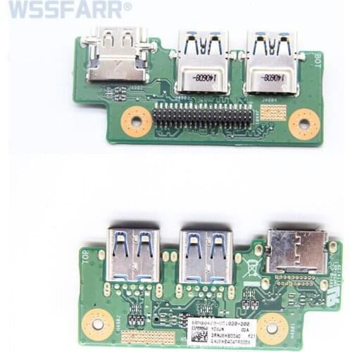 FOR N56J N56jn N56jk n56JR USB HDMI IO Board REV 2.0 60NB04Z0-US1020-200