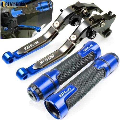 For Suzuki SV650S ABS 1999 2000 2001 2002-2012 SV 650S Motorcycle Brake Handle CNC Adjustable Brake Clutch Lever Handbar Ends