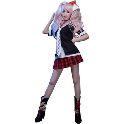 2020 Danganronpa Cosplay Anime Junko Enoshima Emboitement Inushio Kimuchi Dangan Ronpa Trigger Happy Havoc Cosplay Costume