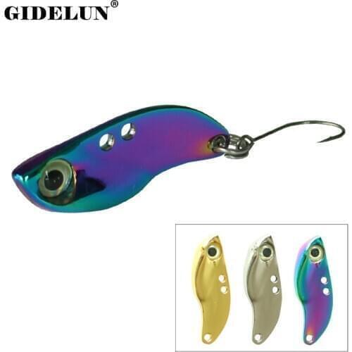 Mini VIB Metal Lure 2.5g/3.5g/5g/10g/15g Hard Bait Trout Lure Fishing Wobblers Blade Lures Bass Lure Spoon Bait