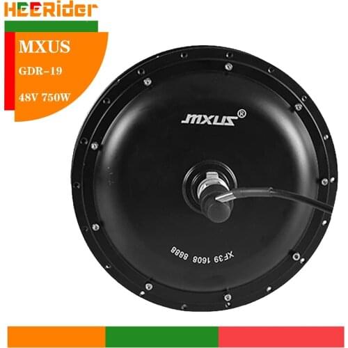 48V 750W Direct Drive Gearless Hub Motor E-bike Motor Front Motor Rear Cassette Motor Optional MXUS Brand XF19 freehub