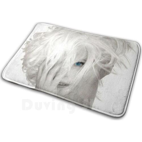 Mylène Farmer Timeless Mat Rug Carpet Anti-Slip Floor Mats Bedroom Timeless Mylène Farmer Black And White Kurtis49 Timeless 2013