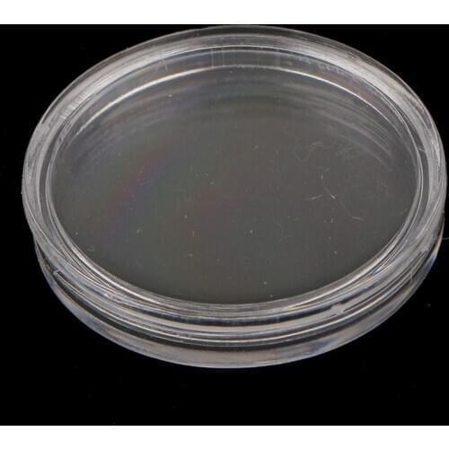 Single Boxed Coin Capsule Holder Set Plastic Stand for 25MM/27MM/30MM/32MM Commemorative Coins