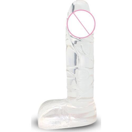Small Dildo With Suction Cup Soft Realistic Dildo Anal Plug Penis Realistic Testies Glan Real Cock Jelly Dildo Sex Toy For Woman
