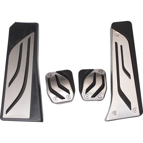 Gas Brake Pedal Accessories FOR BMW 5 6 7 Series X3 X4 Z4 F10 F11 523i 528i 530i 535i 550i AT/MT Gas Brake Accelerator Pedal Pad