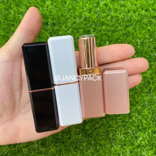 12.1mm Empty Lipstick Tube Makeup Lip Balm Tools Elegant Lip Balm Container Refillable Lipstick Shell Packaging Cosmetics