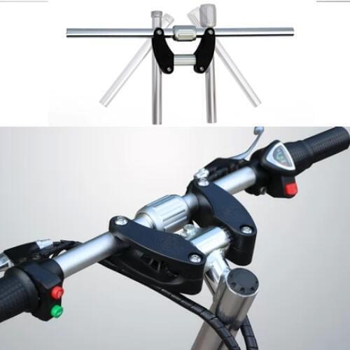 Brand New 3seconds Quick Easy Folding Aluminum Alloy Handlebar For Fold Folding Bike Foldable Bicycle Parts 25.4mm Handlebar