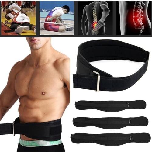 Weightlifting Squat Training Lumbar Support Band Sport Powerlifting Belt Fitness Back Waist Protector For Men Womans Girdle
