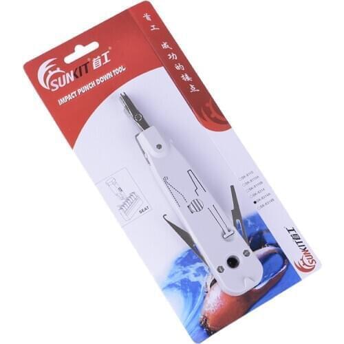 High Quality SUNKIT SK-8314A Impact Punch Down Tool RJ11 Telephone Module Wire Cutter Cheap Price