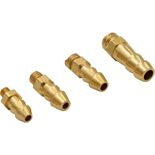 5PCS Brass Water Cooling Straight Nozzle M3/M4/M5/M6 For RC Boat