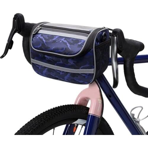ODM Quality Handlebar Bag Front Frame Pannier Bag Adjustable Shoulder Straps Waterproof Multifunction Bicycle Bag 23*12*15.5cm
