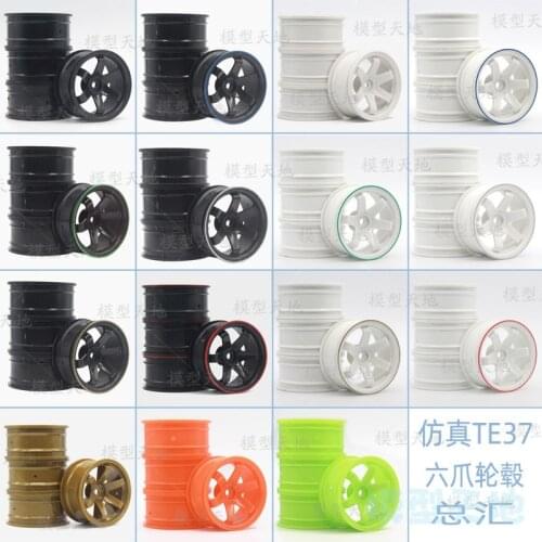 4pc 1/10 On-Road Drift Sports Car 52*26MM Wheel Hub 1.9Inch Climb Car Wheel Rim For HSP Tamiya HPI Kyosho FW06 94123 D4 CS 701